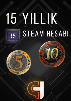 15 Yıllık Steam Hesabı 
